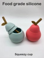 Pilgrim's Pear Straw Cup